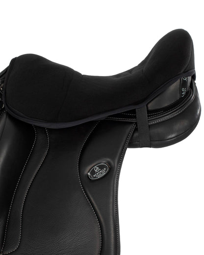Acavallo Ortho-Coccyx Seat Saver Dressage Classic Gel-In Dri-Lex 20mm Black