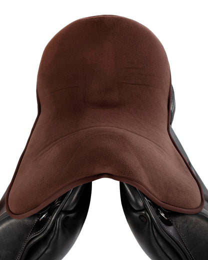 Acavallo Ortho-Coccyx Seat Saver Dressage Classic Gel-In Dri-Lex 20mm Brown