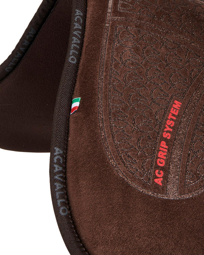 Acavallo Pad Mf Hps Cw-Cs Suede Ac Grip Flat Brown