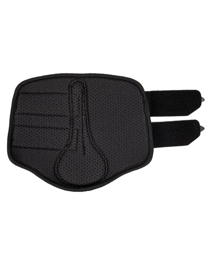 Acavallo Front Brushing Boots Perforated Neoprene Black