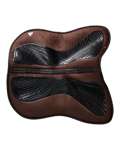 Acavallo Pad Mf Hps Cw-Cs Suede Gel Grip Flat Brown