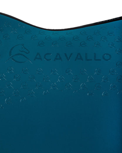 Acavallo Saddle Pad Ds Cw-Cs Elastane & Bamboo Silicone Grip Petrol/Black