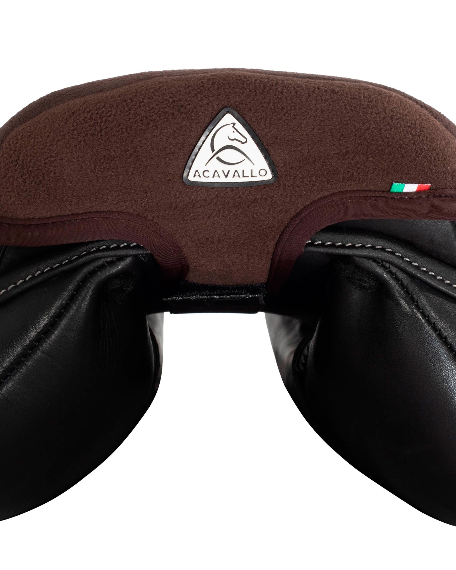 Acavallo Ortho-Pubis Seat Saver Jumping Classic Gel-In Dri-Lex 20Mm Brown