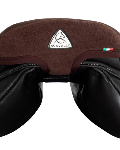 Acavallo Ortho-Pubis Seat Saver Jumping Classic Gel-In Dri-Lex 20Mm Brown
