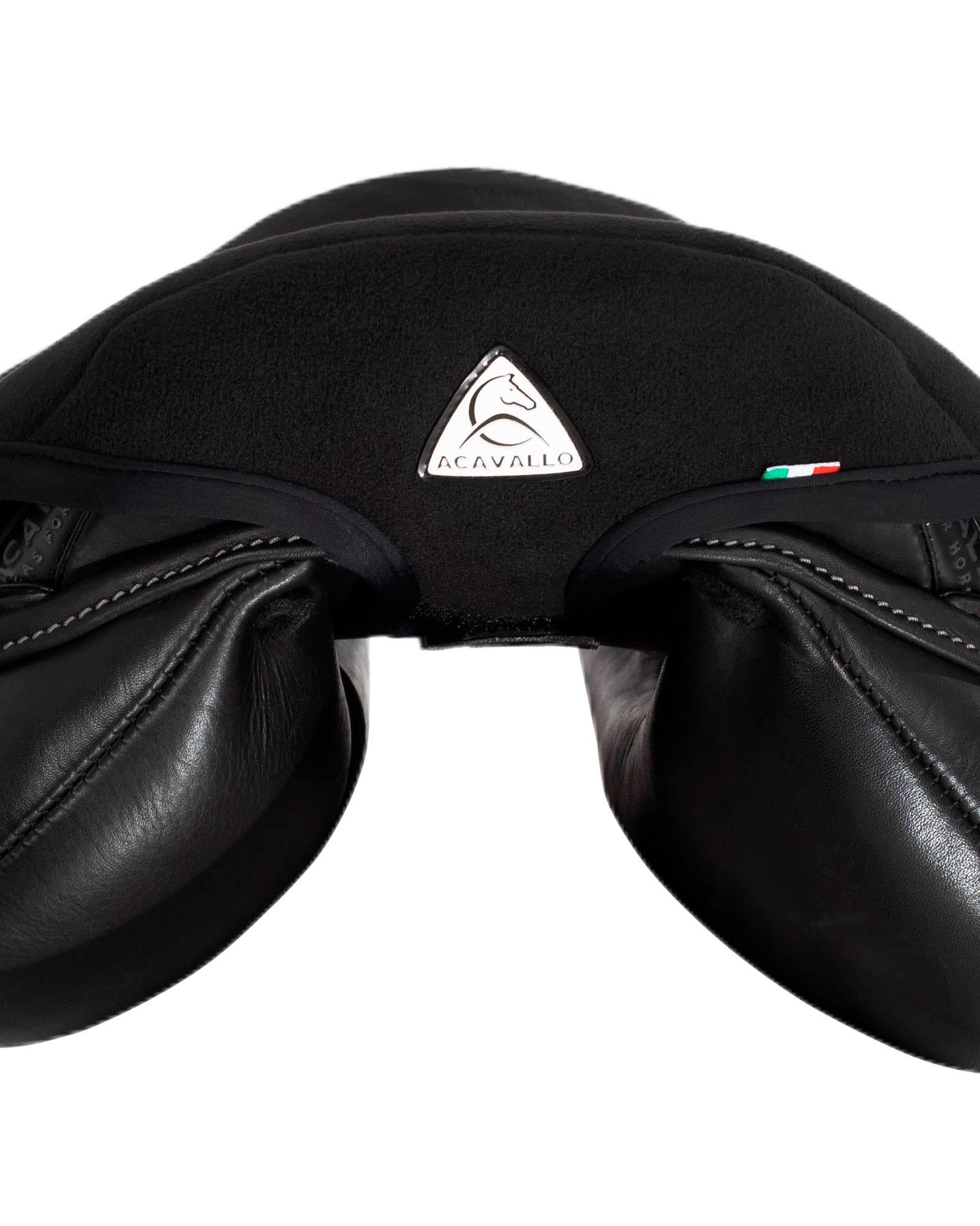 Acavallo Ortho-Pubis Seat Saver Jumping Classic Gel-In Dri-Lex 20Mm Black