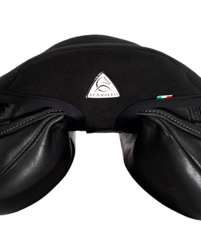 Acavallo Ortho-Pubis Seat Saver Jumping Classic Gel-In Dri-Lex 20Mm Black