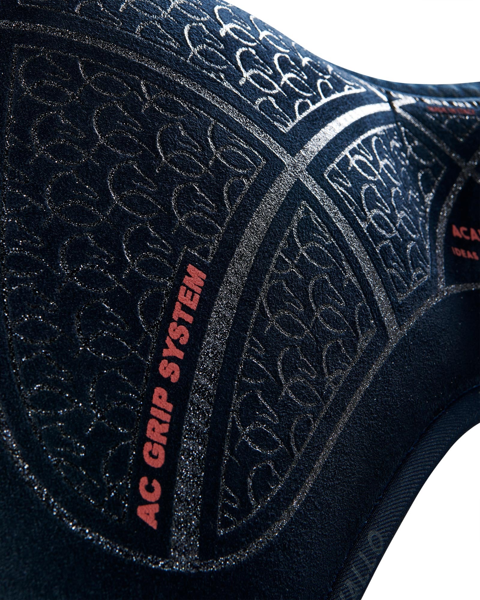 Acavallo Pad Mf Jccs Cw-Cs Suede Ac Grip Flat Blue