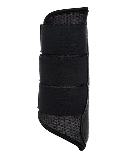 Acavallo Hind Brushing Boots Perforated Neoprene Black