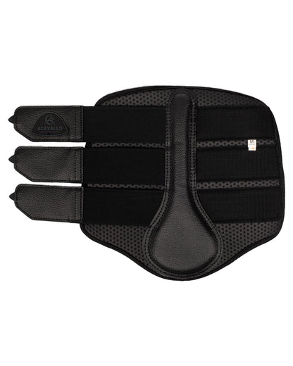 Acavallo Hind Brushing Boots Perforated Neoprene Black