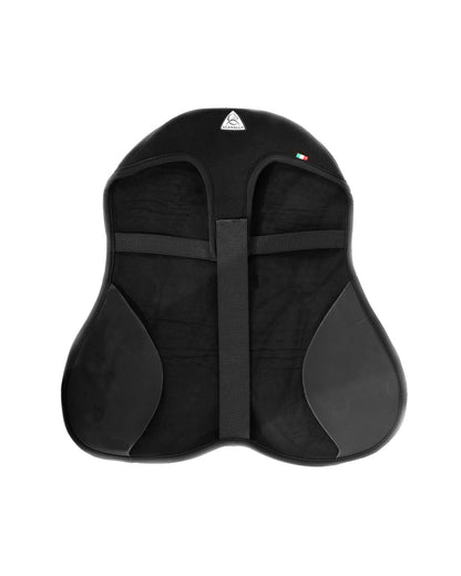 Acavallo Ortho-Coccyx Seat Saver Dressage Hexagonal Gel-Out Dri-Lex 20mm Black