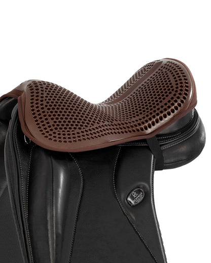 Acavallo Standard Seat Saver Dressage Classic Gel-Out Dri-Lex 20mm Brown