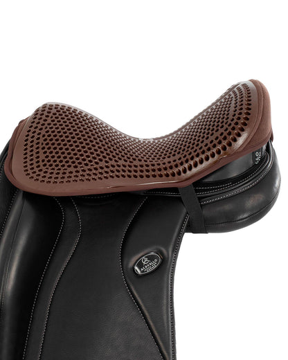 Acavallo Standard Seat Saver Dressage Classic Gel-Out Dri-Lex 20mm Brown