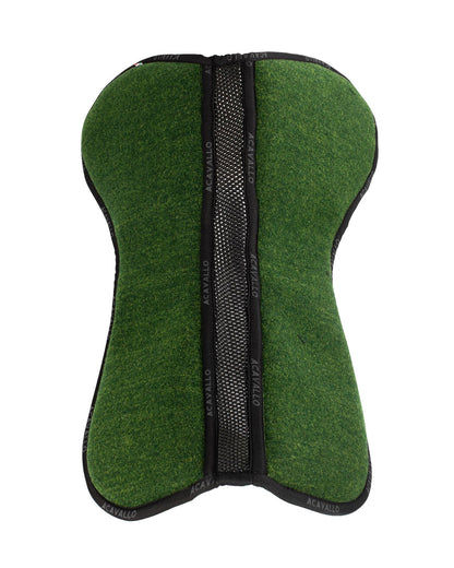 Acavallo Pad Mf Jccs Cw-3Ds Double Felt Flat Forest/Green