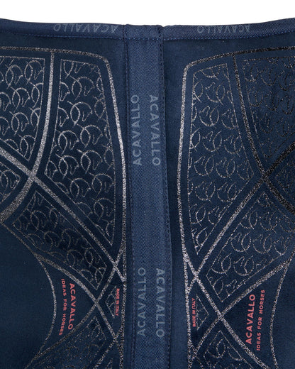 Acavallo Pad Mf Hps Cw-Cs Suede Ac Grip Flat Blue