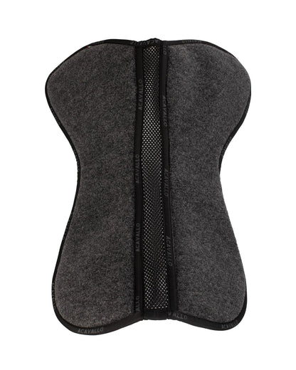 Acavallo Pad Mf Jccs Cw-3Ds Double Felt Flat Charcoal/Grey