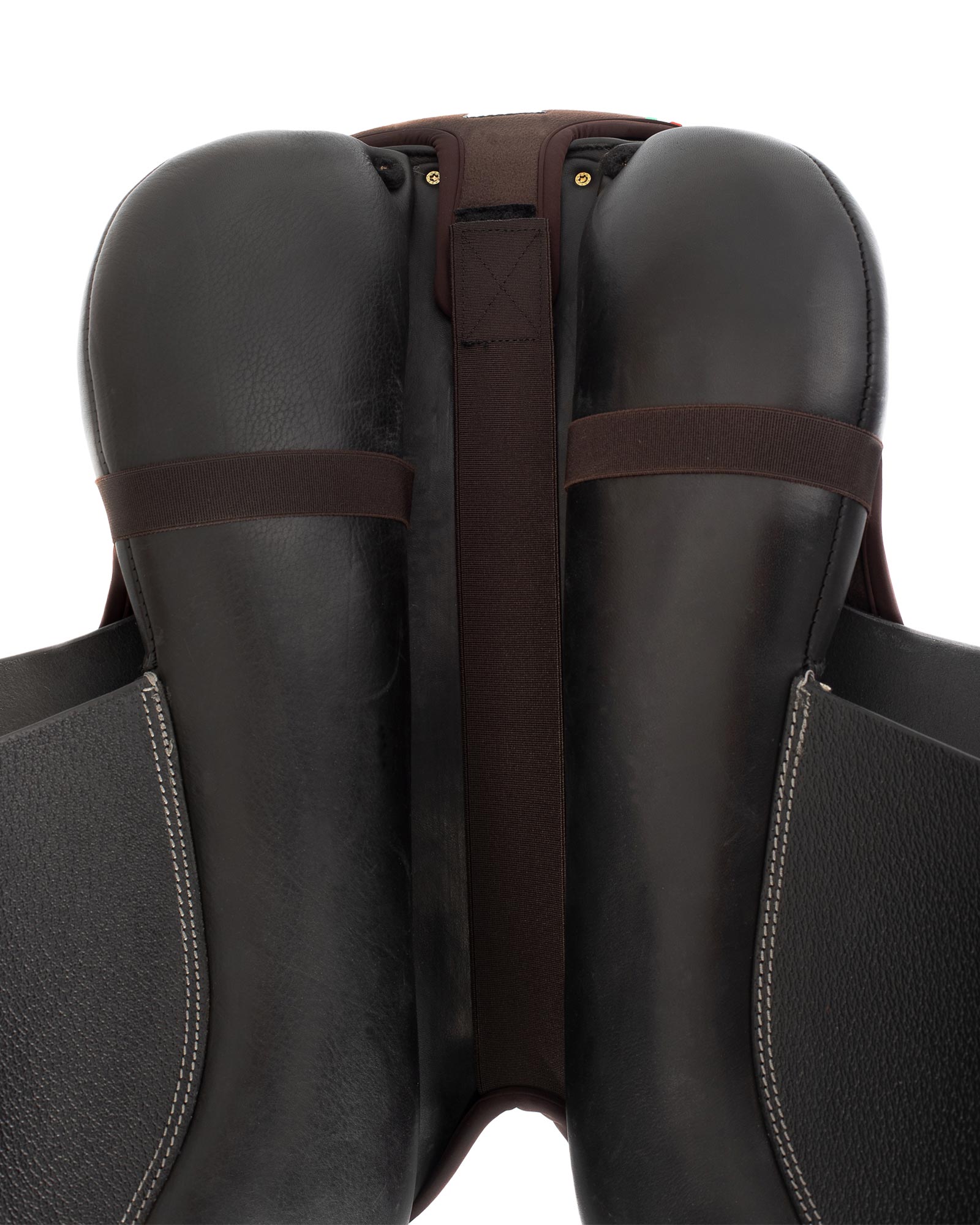 Acavallo Ortho-Coccyx Seat Saver Jumping Hexagonal Gel-Out Dri-Lex 20mm Brown