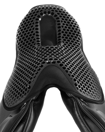 Acavallo Ortho-Coccyx Seat Saver Jumping Hexagonal Gel-Out Dri-Lex 20mm Black
