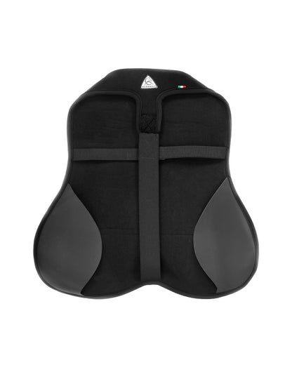 Acavallo Ortho-Coccyx Seat Saver Jumping Hexagonal Gel-Out Dri-Lex 20mm Black