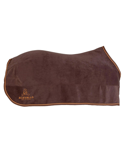 Acavallo Fleece Stable Rug 800G Brown/Orange