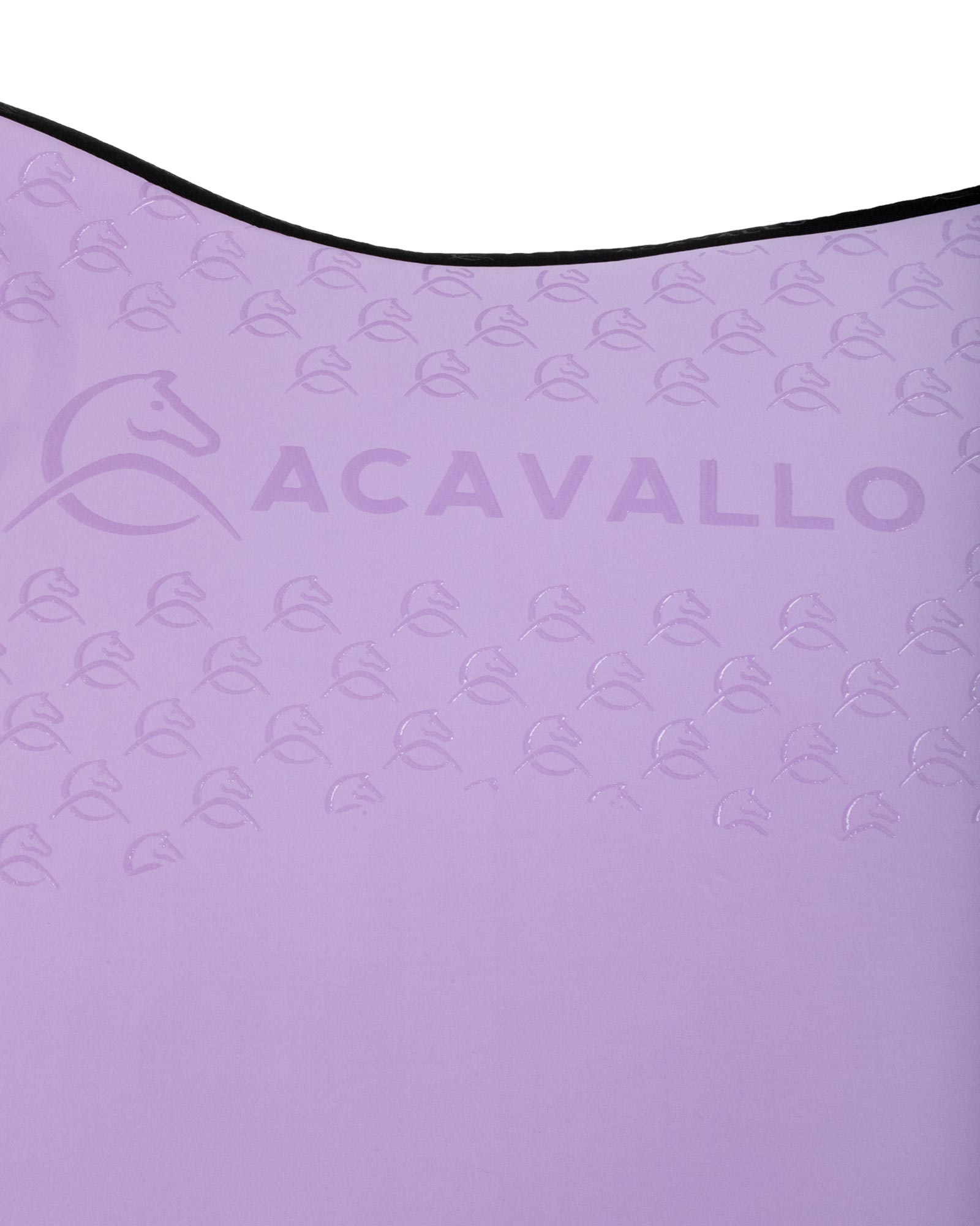 Acavallo Saddle Pad Ds Cw-Cs Elastane & Bamboo Silicone Grip Lilac/Black