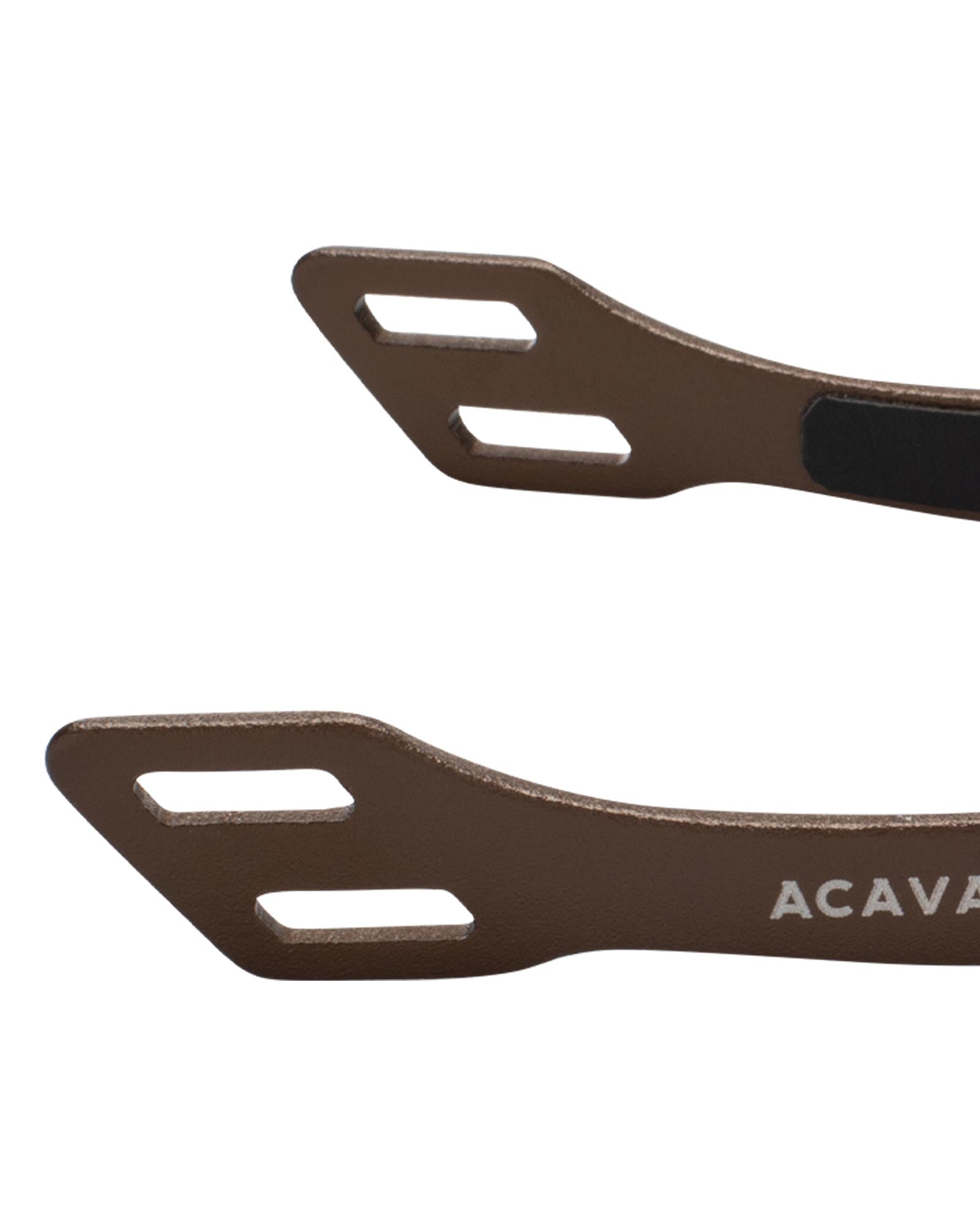 Acavallo Arena Aluplus 2.0 Spurs Golden Brown 15 Mm