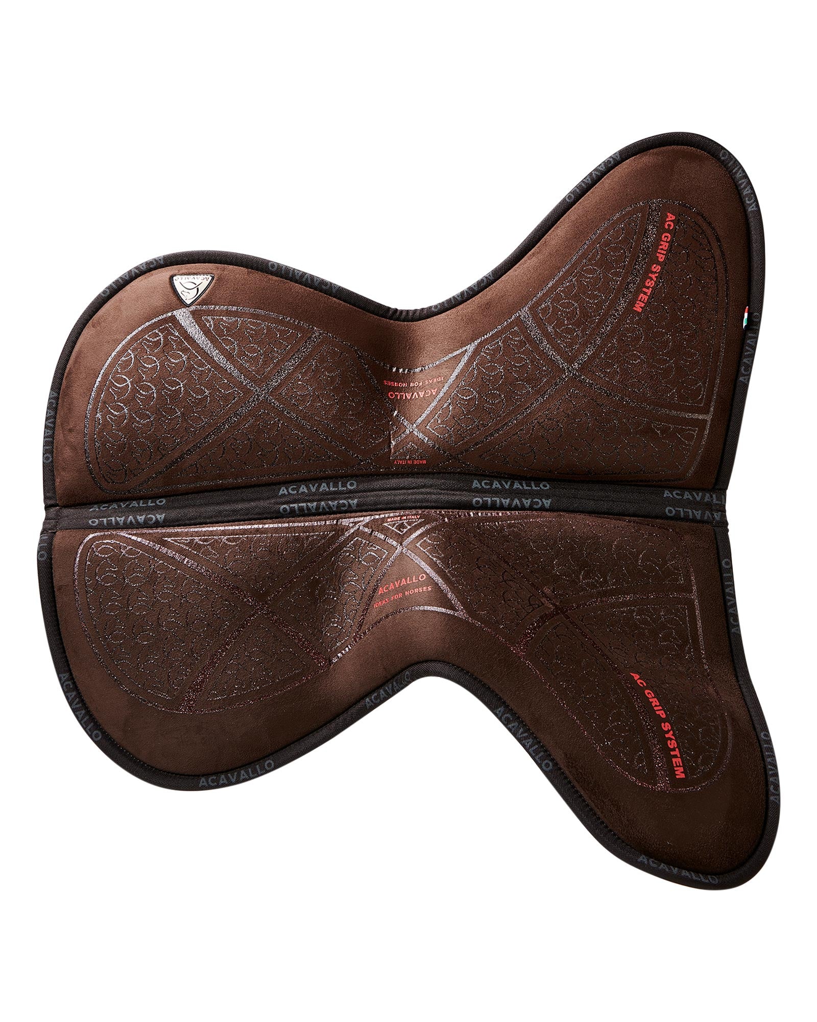 Acavallo Pad Mf Jccs Cw-Cs Suede Ac Grip Flat Brown