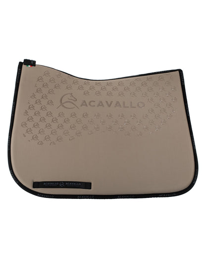 Acavallo Saddle Pad Ds Cw-Cs Elastane & Bamboo Silicone Grip Terra/Black