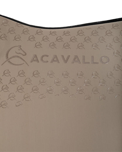 Acavallo Saddle Pad Ds Cw-Cs Elastane & Bamboo Silicone Grip Terra/Black