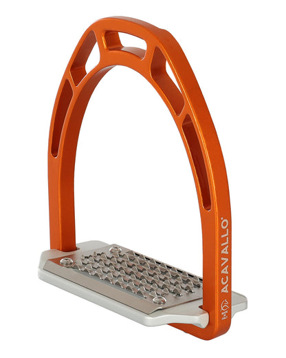 Acavallo Arco Evolution Alupro Stirrups Orange