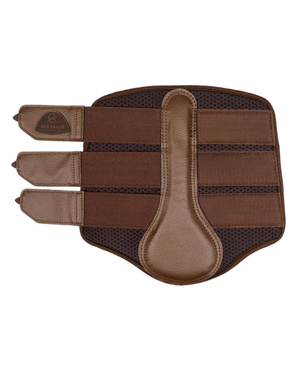 Acavallo Hind Brushing Boots Perforated Neoprene Dark Brown