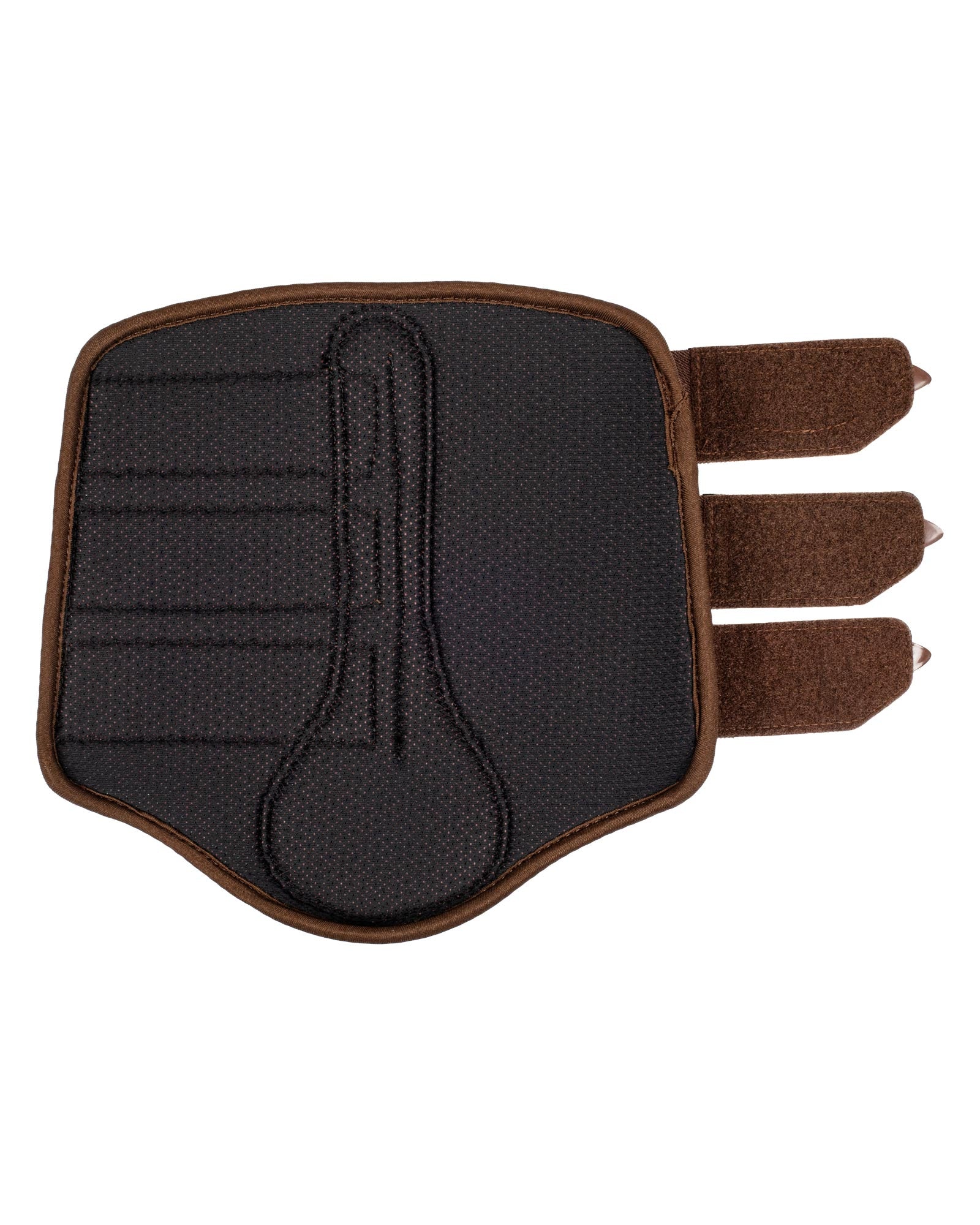 Acavallo Hind Brushing Boots Perforated Neoprene Dark Brown