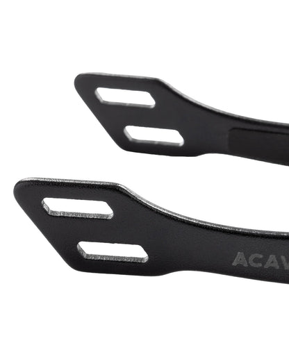 Acavallo Arena Aluplus 2.0 Spurs Total Black 15 Mm