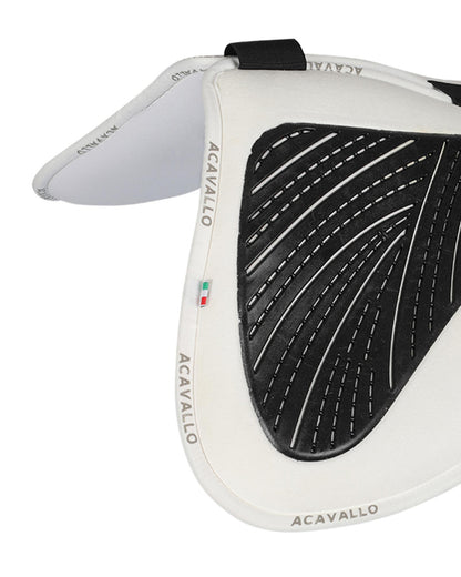 Acavallo Pad Mf Hps Cw-Fs Suede Gel Grip Flat White