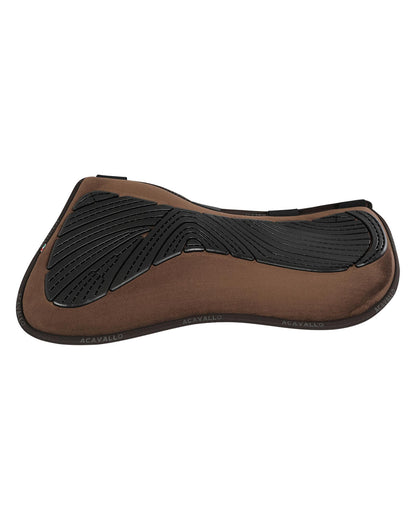 Acavallo Pad Mf Hps Cw-Fs Suede Gel Grip Flat Brown