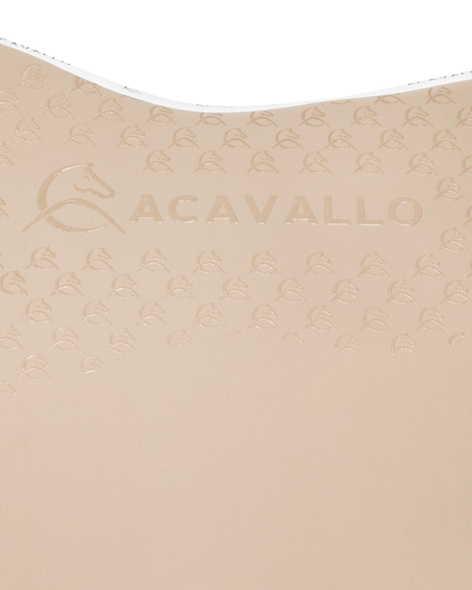 Acavallo Saddle Pad Ds Cw-Cs Elastane & Bamboo Silicone Grip Sand/White