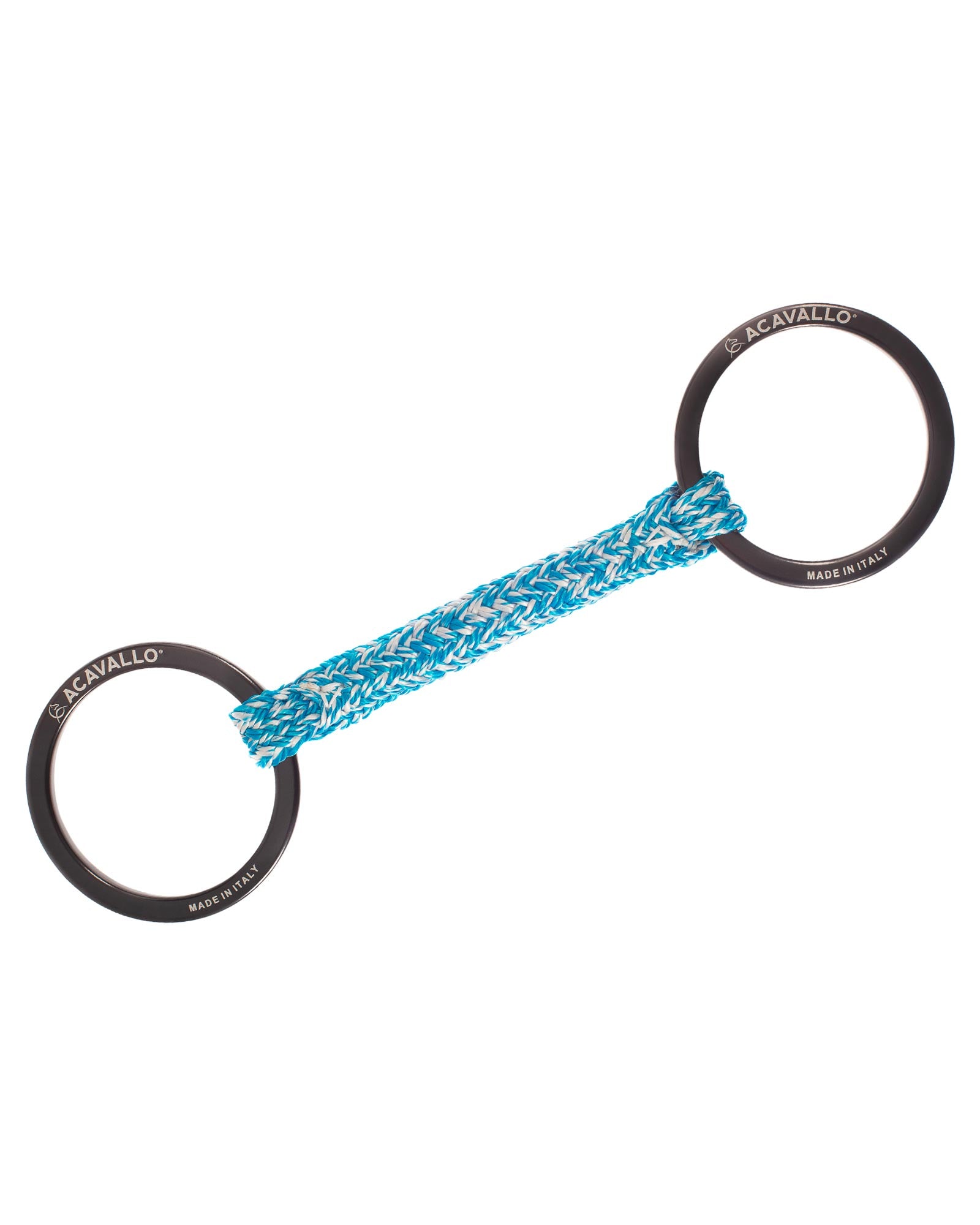 Acavallo Jumpe Alupro Snaffle Bit Charcoal