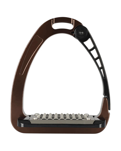 Acavallo Arena Alupro Stirrups Brown
