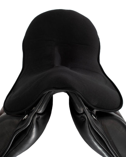 Acavallo Ortho-Pubis Seat Saver Dressage Classic Gel-In Dri-Lex 20mm Black