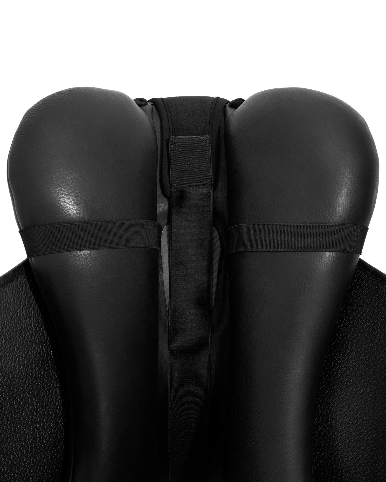 Acavallo Ortho-Pubis Seat Saver Dressage Classic Gel-In Dri-Lex 20mm Black