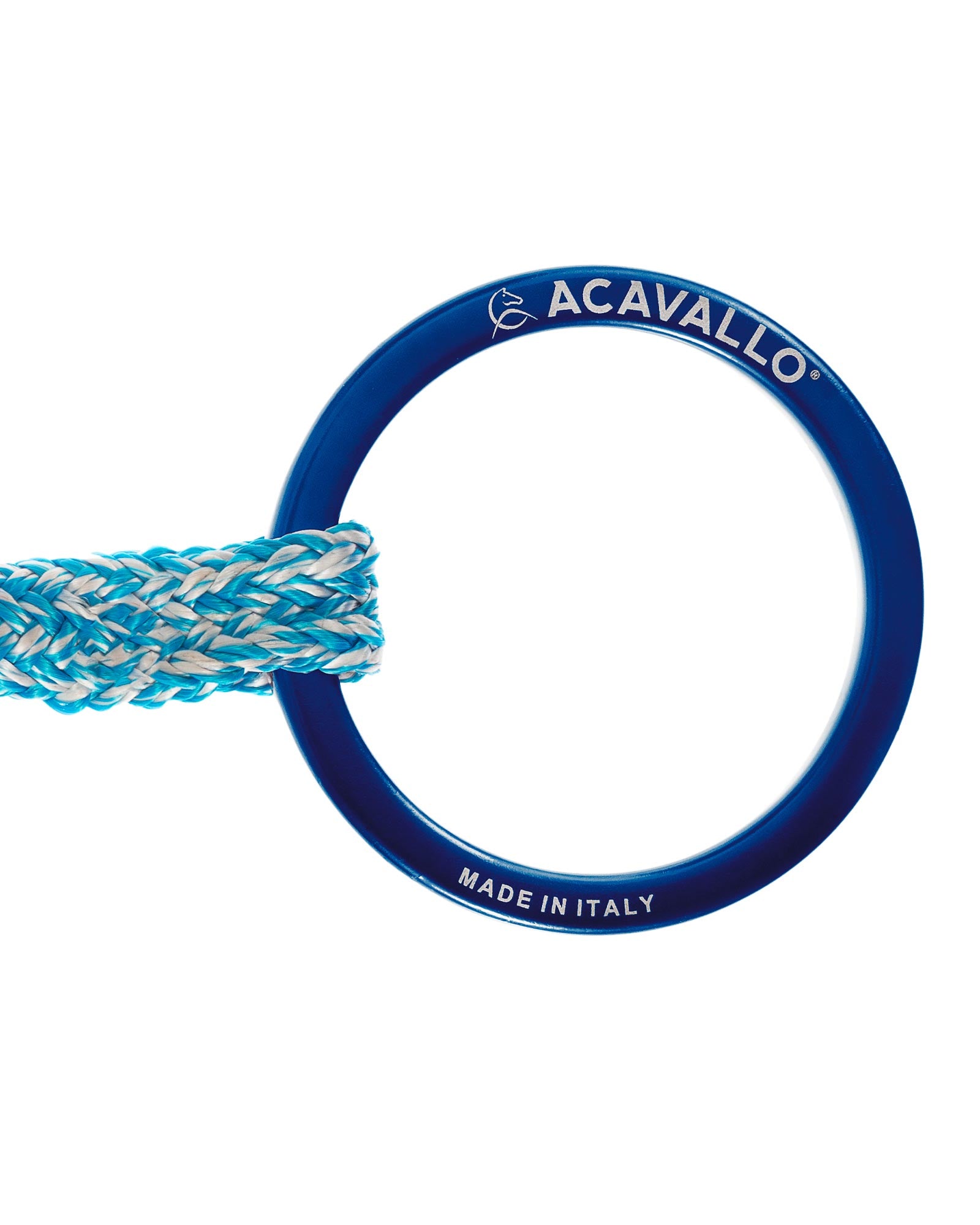 Acavallo Jumpe Alupro Snaffle Bit Blue