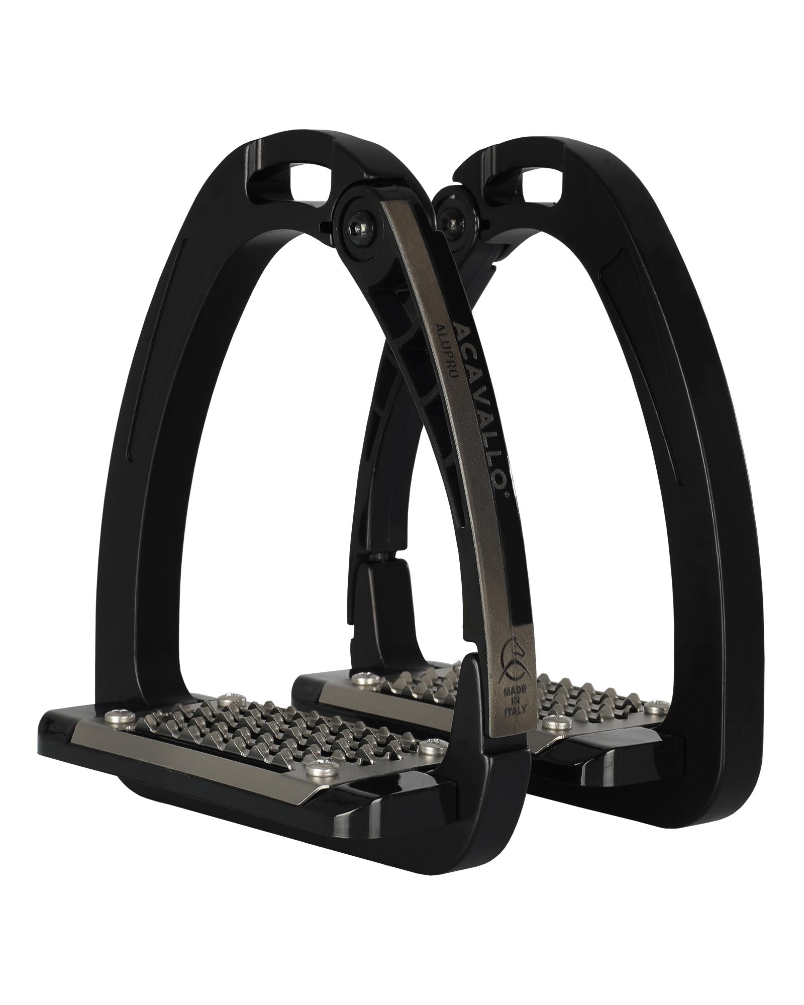 Acavallo Arena Alupro Stirrups Black