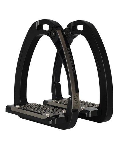 Acavallo Arena Alupro Stirrups Black