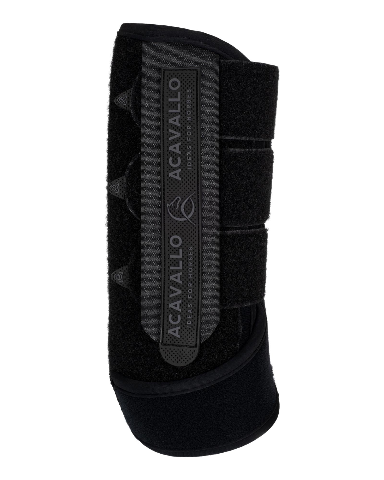 Acavallo Neoprene Front Boots Gel Inserts Black