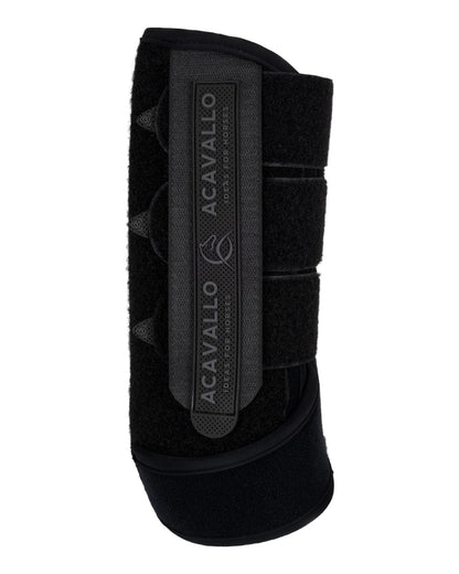 Acavallo Neoprene Front Boots Gel Inserts Black