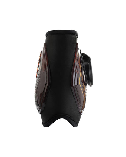 Acavallo Opera Fetlock Boots E-Click Fastening Brown/Titanium Gold