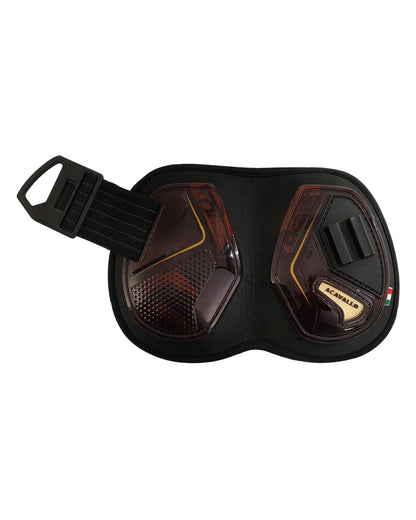 Acavallo Opera Fetlock Boots E-Click Fastening Brown/Titanium Gold