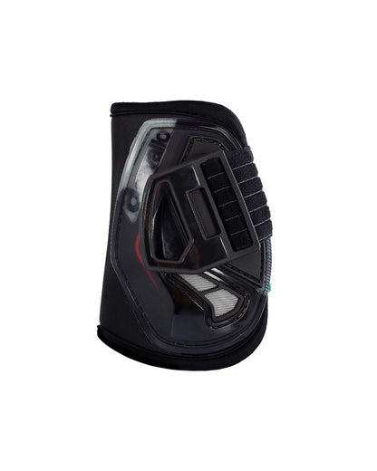 Acavallo Opera Fetlock Boots E-Click Fastening Black/Red