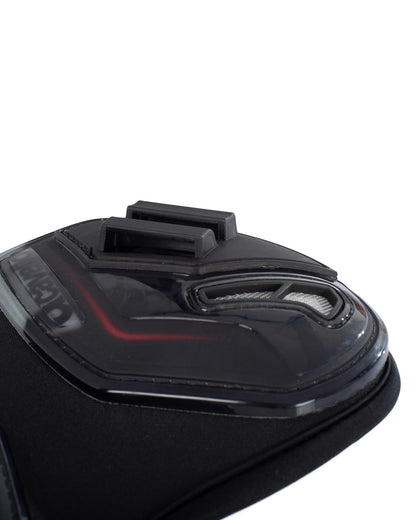 Acavallo Opera Fetlock Boots E-Click Fastening Black/Red