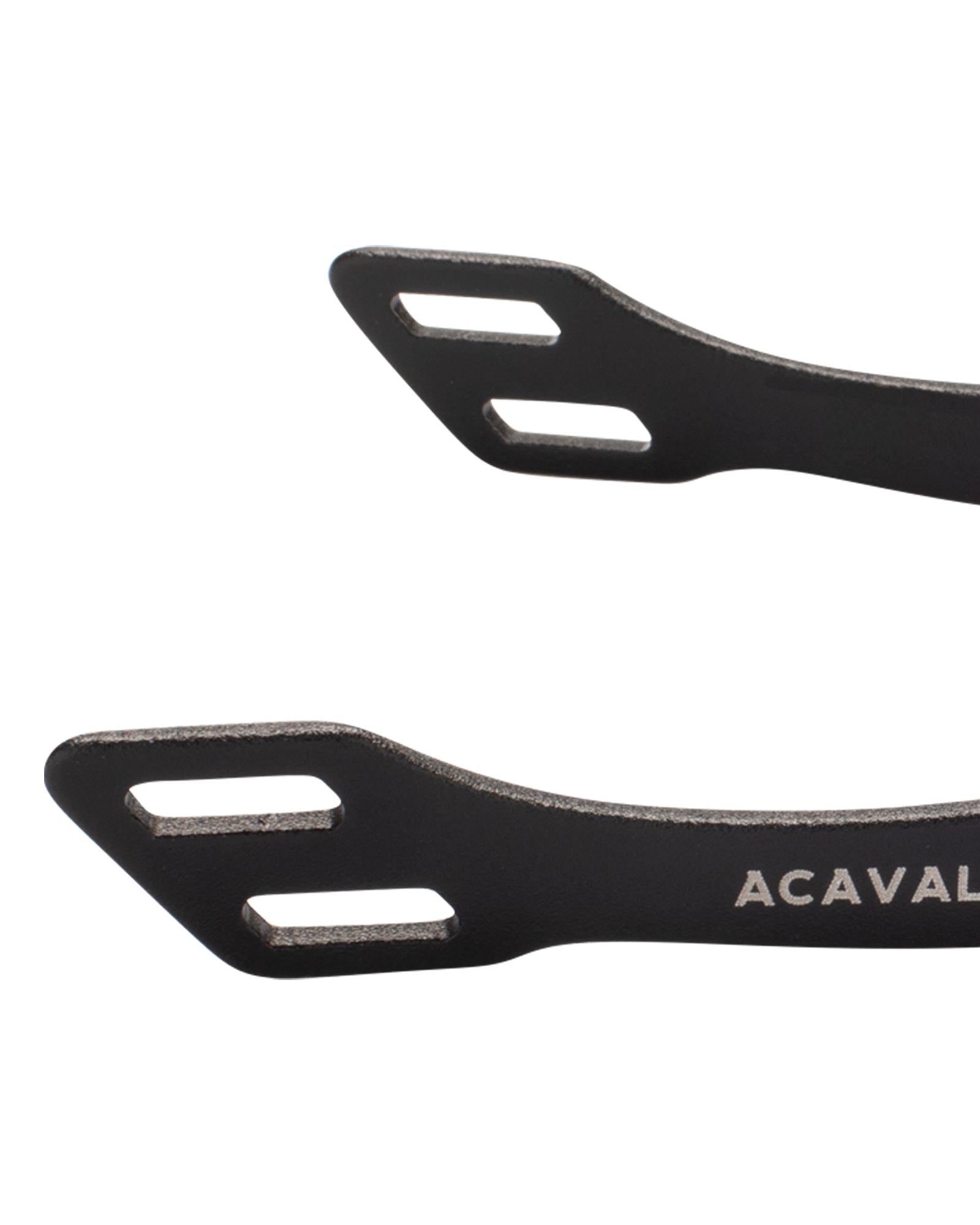 Acavallo Arena Aluplus 2.0 Spurs Black 15 Mm