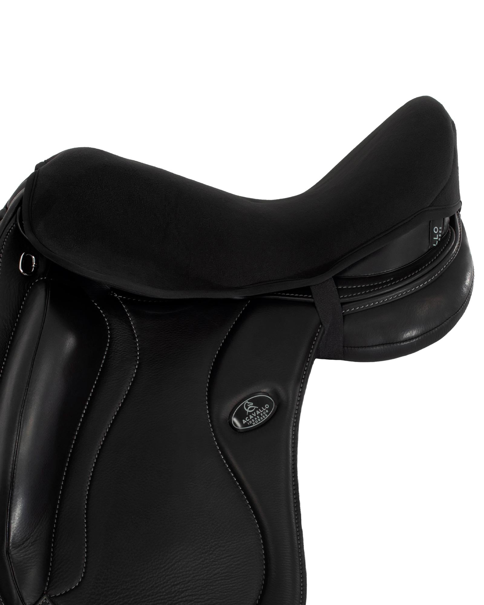 Acavallo Dressage 10mm Gel Seat Saver Dri-Lex Black